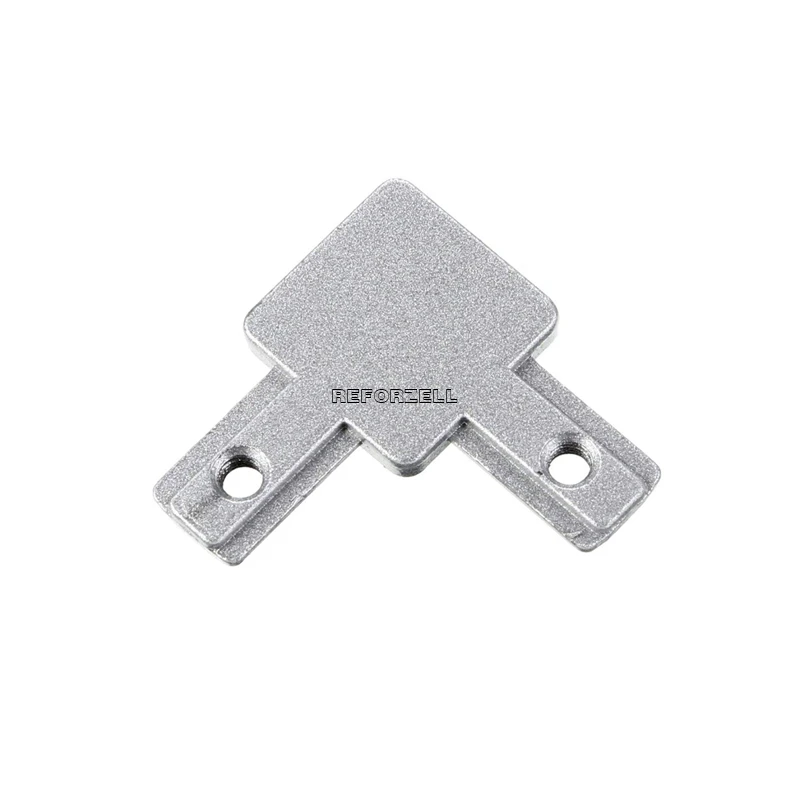 100Pcs/Lot L type 3-dimensional bracket 2020 Concealed 3-way corner connector EU standard 20 series Aluminum Profile parts