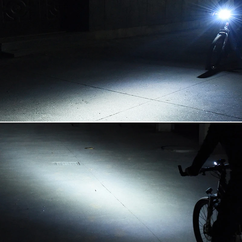 

JLETOLI Aluminum Alloy Bicycle Light USB Rechargeable Waterproof MTB Light Front Cycling Flashlight Bike Headlight 5200mAh