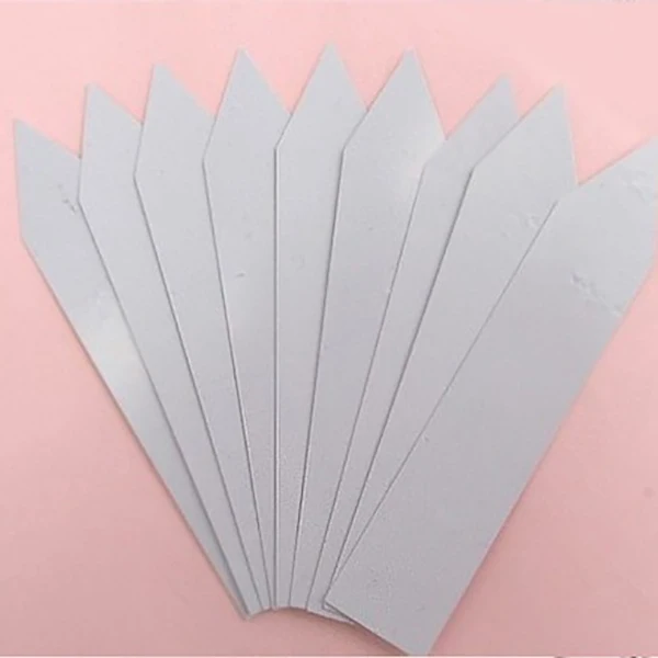 100 Pcs Reusable Pvc Plant Tag Label Tree Fruit Seedling Garden Flowerpot Plastic Sign Sorting Tool | Дом и сад