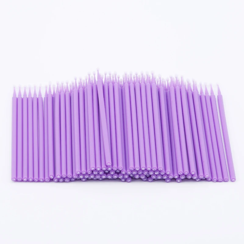 

Hot Sale Individual Lashes Applicators Mascara Brush Lash Extensions Cotton Swab Disposable Eyelash Extension Tools