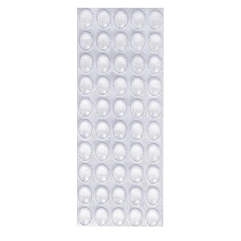 

50PCS Protective Cushion Door Transparent Cupboard Furniture Home Crash Pad Self Adhesive For Drawer Cabinet Silicone Mat Feet