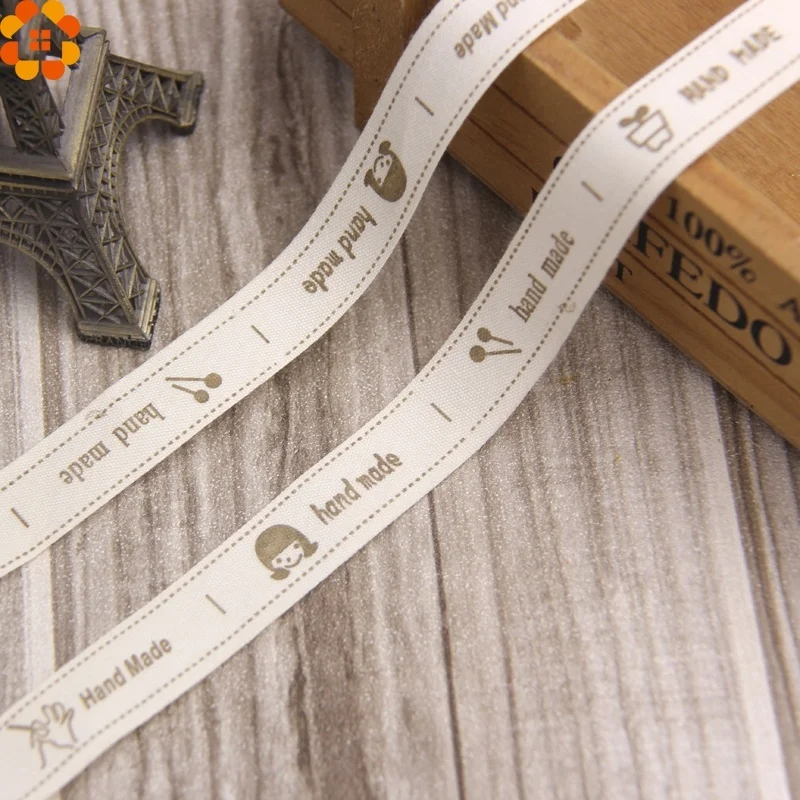 5 ярдов/партия 15 мм выбор стиля ручной работы лента хлопковые ленты с принтом