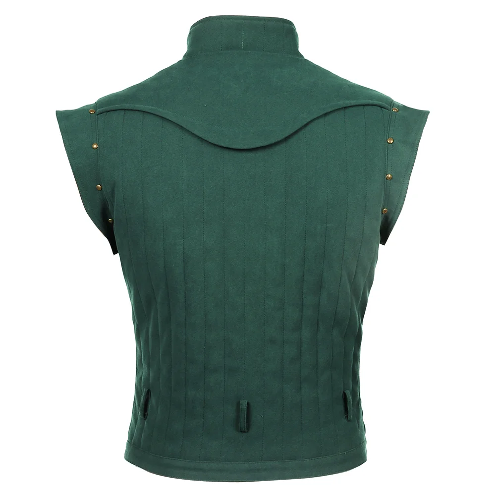 Фильм Флинн костюм всадника Косплэй Для мужчин Взрослый наряд JacketShirt жилет и