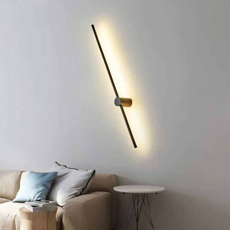 Нордический минималистичный декор настенные светильники светодиодная
