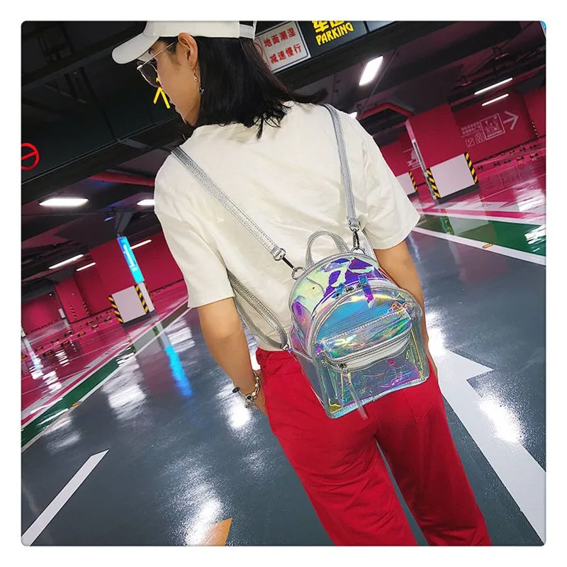 Рюкзак для путешествий ita модный прозрачный школьный мини-рюкзак из ПВХ рюкзак |