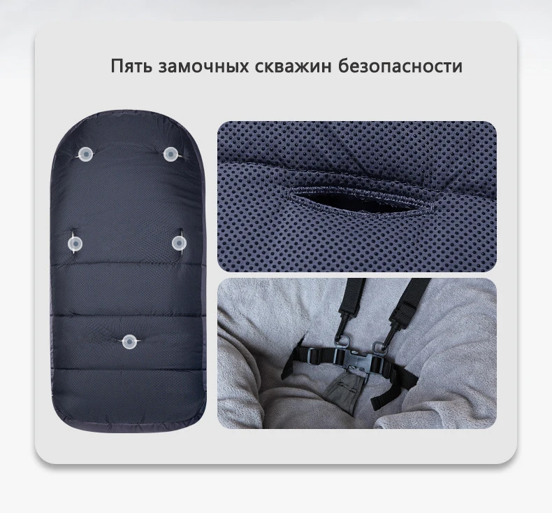 Детский спальный мешок, зимний конверт, хлопковый спальный мешок для новорожденных, теплый милый кокон, одеяло, обертывание, постельные принадлежности, ветрозащитная детская коляска