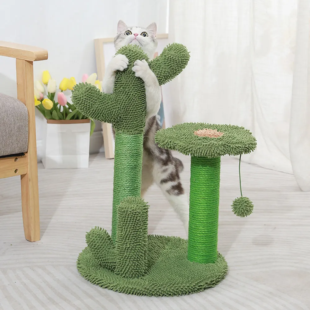 

Cat Climbing Frame Comfortable Cat Tree Cat Scratching Board Kitten Climb Frame