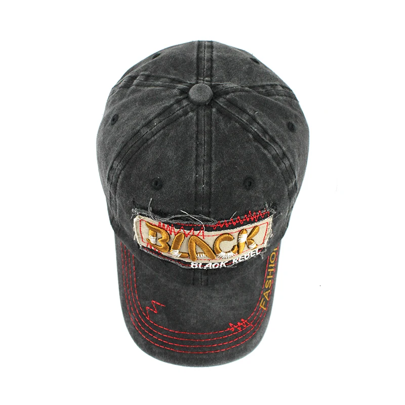 BOUSSAC хит продаж ретро бейсболка с эффектом потертости облегающая Кепка для папы