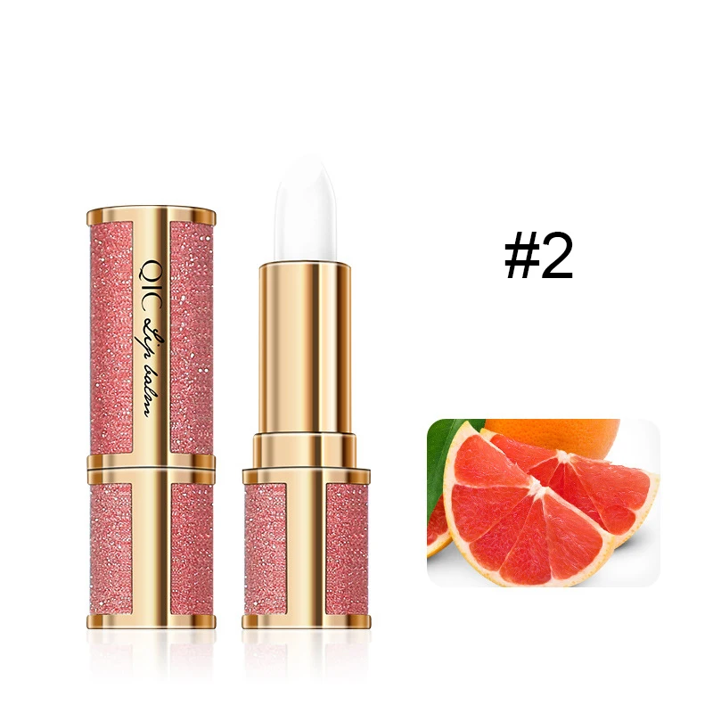 1 шт. фруктовый аромат помада с изменением цвета блеск прозрачный губная