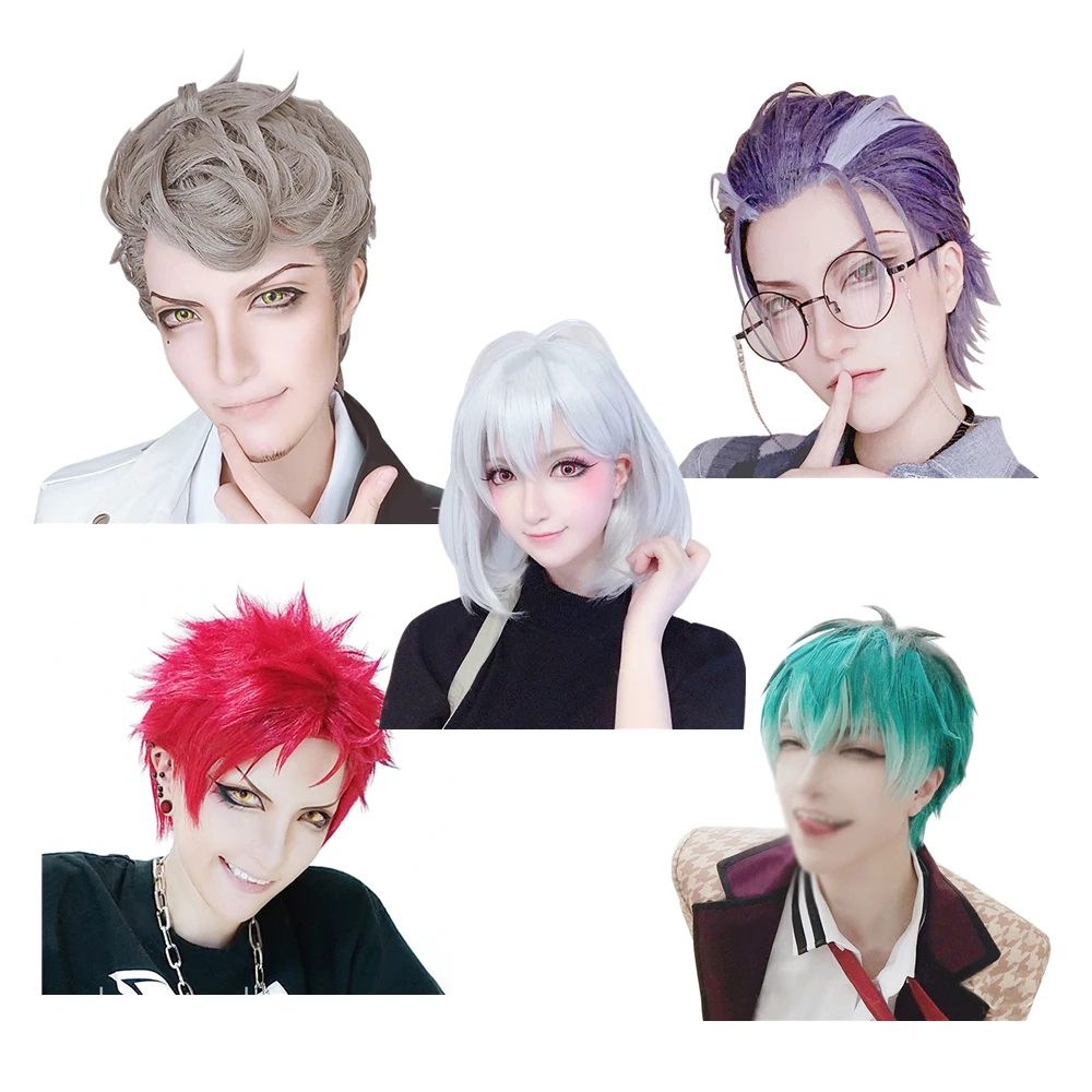 Дивизия рэп битва DRB нему Aohitsugi nurудэ сасара амагуни хитоя цухимори Рошу Куко харай Хэллоуин косплей головной убор