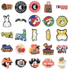 Новые Пользовательские аксессуары Chipotle из ПВХ, садовые украшения для обуви JIBZ, подвески для крокодиловой обуви, подарок на день рождения