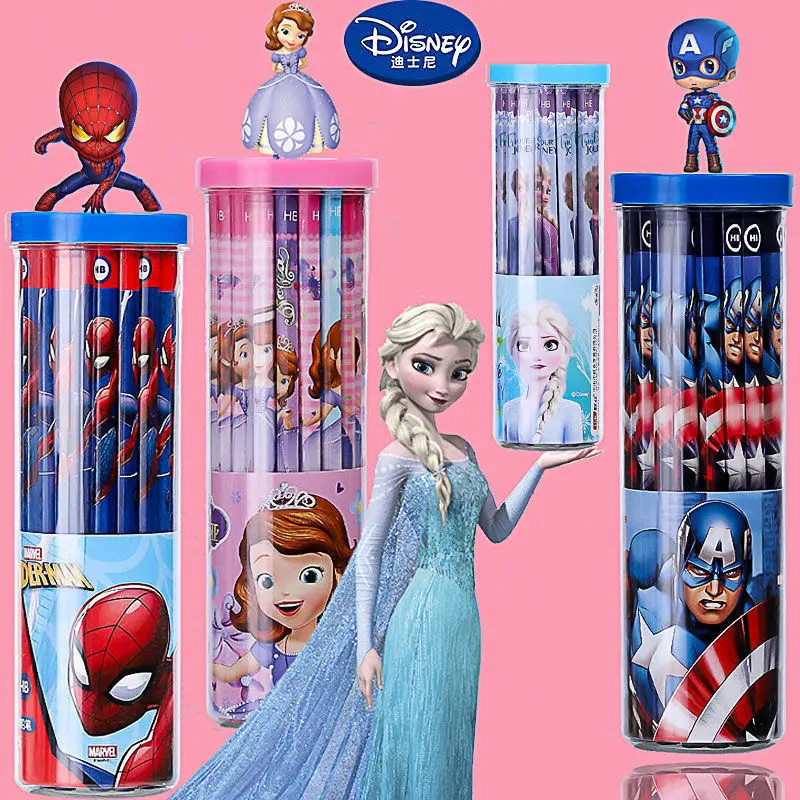 Карандаш HB для рисования детский карандаш письма с героями Диснея Микки