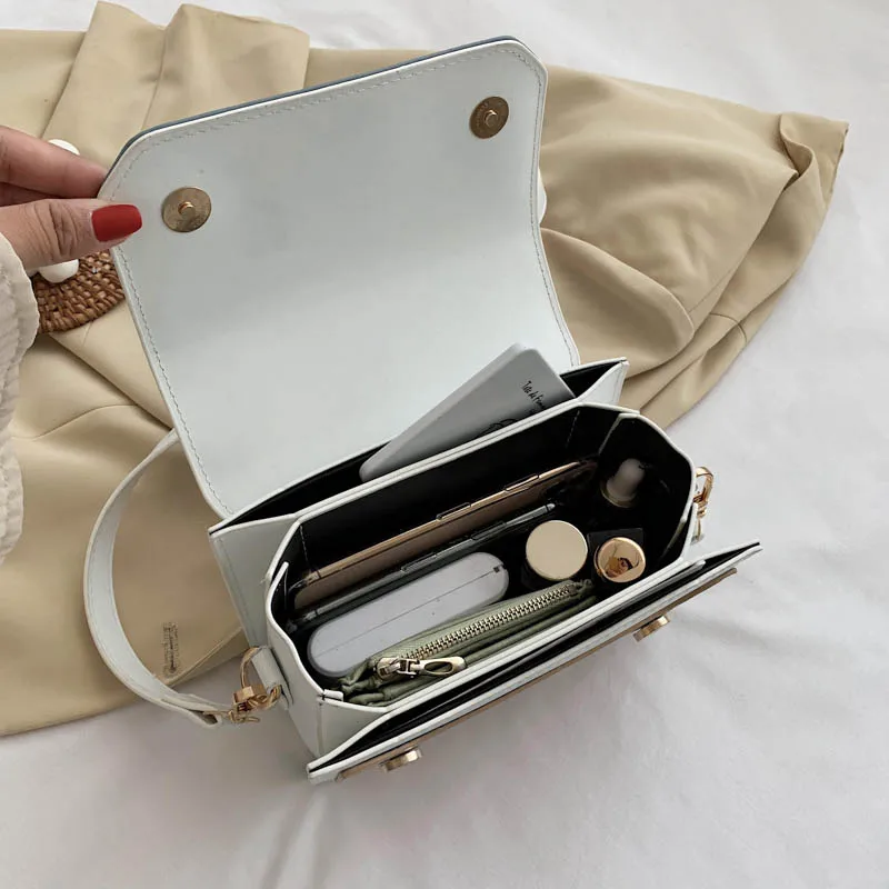 Модная сумка на плечо для женщин Повседневная маленькая сумка-мессенджер с