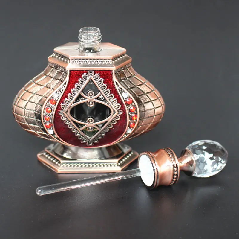 1 шт. 10 мл винтажная стеклянная бутылка эфирного масла в арабском стиле|perfume