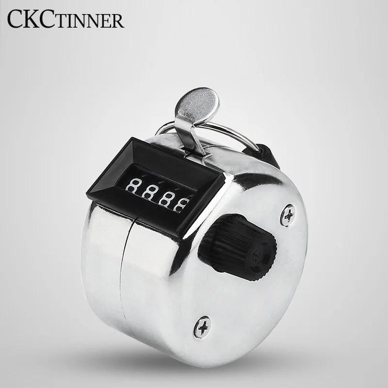 

4 Digit Number Counters Mini Hand Held Tally Counter Golf Clicker Display Manual Counting Max. 9999 Counter Training Counting