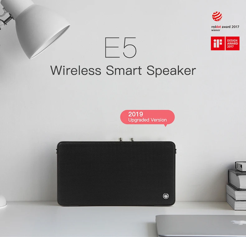 GGMM E5 WiFi умный динамик с Alexa беспроводной Bluetooth динамик 20 Вт портативный тяжелый бас динамик s для телефона AirPlay DLNA Spotify