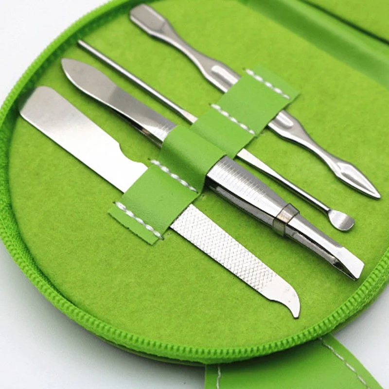 7 шт./компл. мультфильм прекрасный маникюрный набор 4 стиля маникюрные наборы для