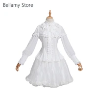 made for you customized gorgeous lolita gothic lace bow yarn long sleeve shirt