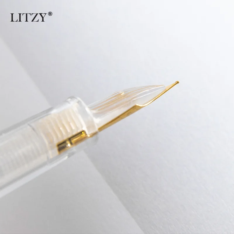 Перьевая ручка LITZY металлическая с золотым наконечником| |