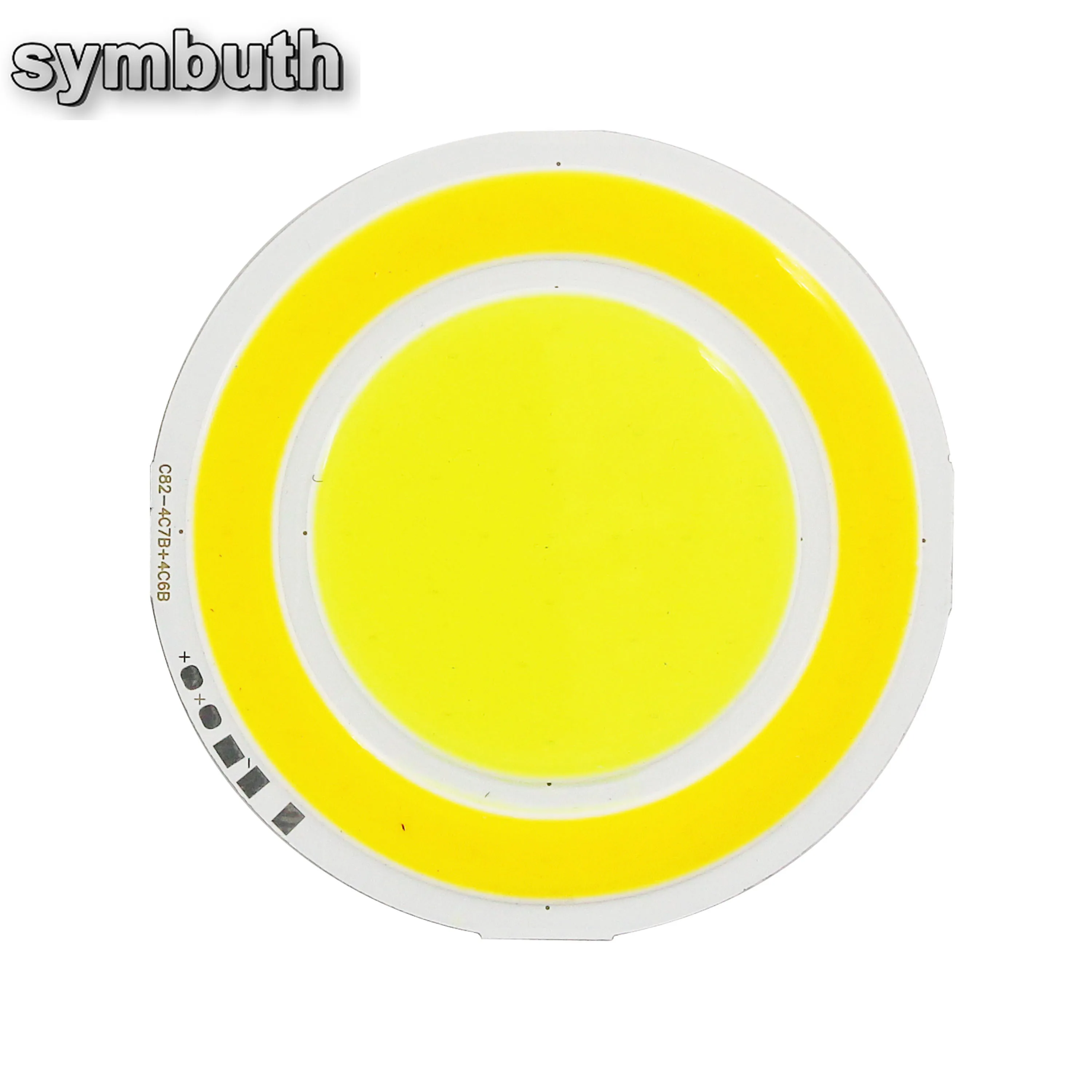 Symbuth DC 12 В 82 мм круглый двухцветсветодиодный ОД COB чип на плате модули 4 Вт для DIY