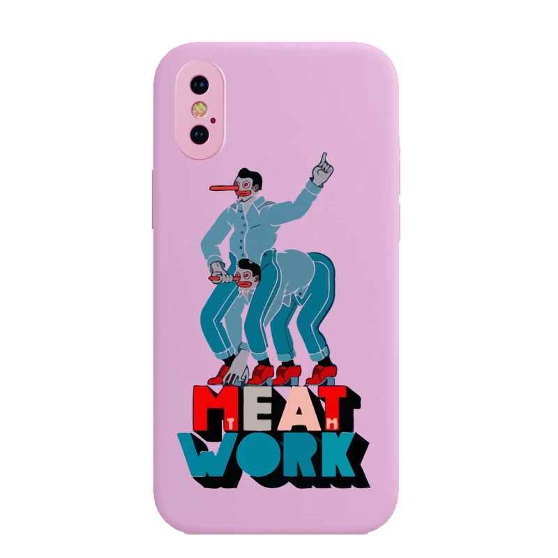 

For Smartphone iphone 12 pro max case Iiquid Silicone Soft back cover For iphone 7 8 6S X SE XR Case Fashion balck cover