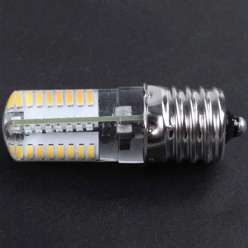 E17 розетка 5 Вт 64 светодиодный светильник лампа 3014 SMD теплый белый AC 110V