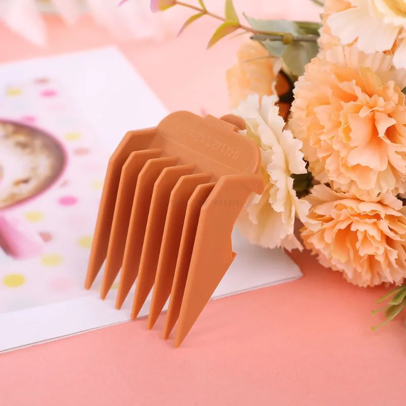 

Colorful Guide Sizes Comb Multiple Sizes Metal Limited Combs Hair Clipper Cutting Tool Kit