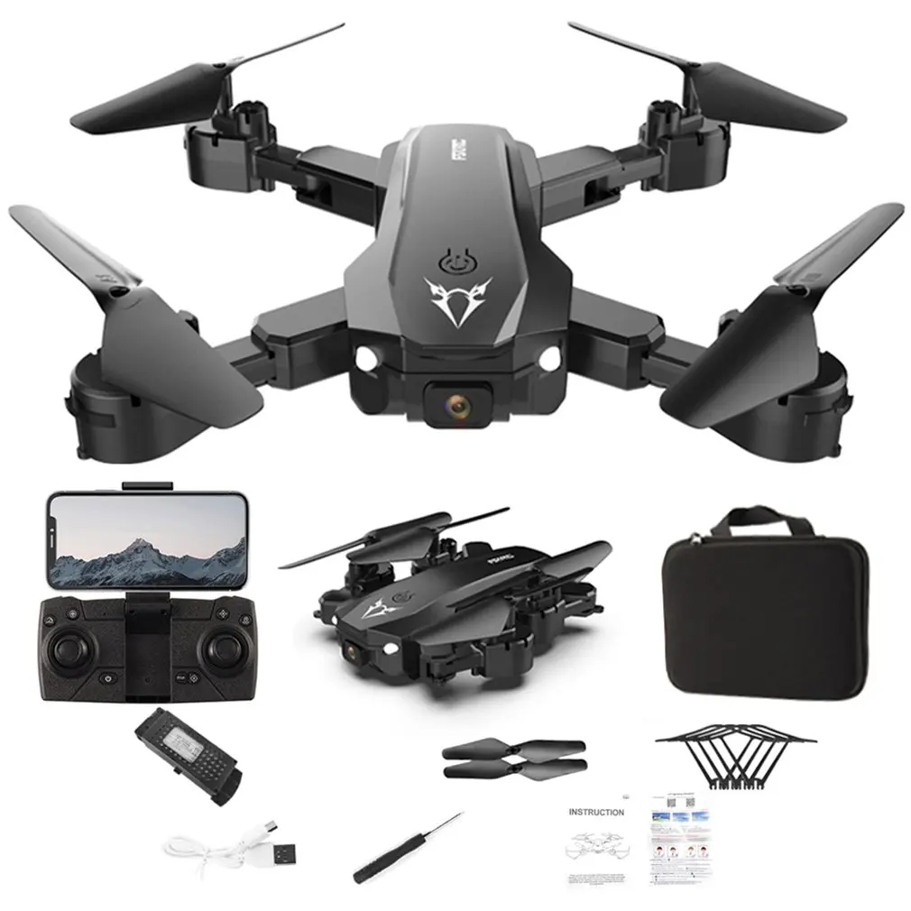 

S80 Remote Control Drone Folding Quadcopter Aerial Photography Air Pressure Fixed Height Dual Camera 4K Drone