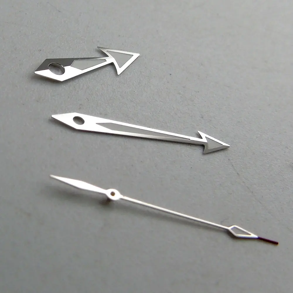 Серебряные часы с ручной подсветкой подходит для MIYOTA 8215 8205 821A Mingzhu 2813 3804