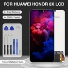 Catteny 6,5 дюймов Оригинальный для Huawei Honor 8X дисплей сенсорный экран дигитайзер AL00 L22 L21 ЖК сборка с рамкой Бесплатная доставка