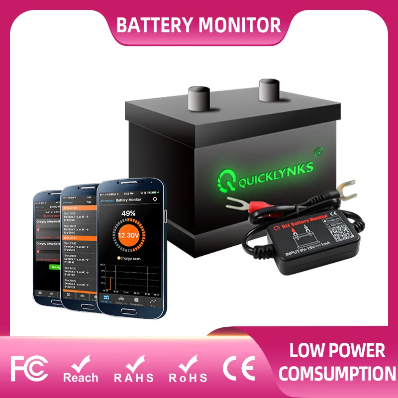 

Battery Detector BM2 12V capacity resistance Bluetooth 4.0 car battery detector