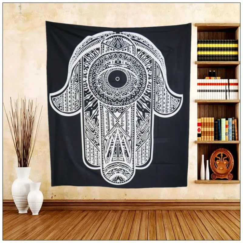 LeRadore гобелен в стиле бохо настенные вешалки мягкая льняная Мандала настенная