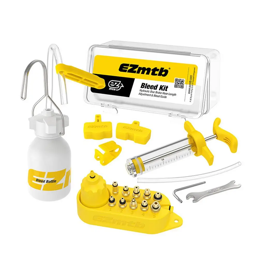 

EZmtb Mountain Bike Disc Brake Oil Filling Tool Kit Oil Draining Kit For Mountain Bike Disc Brakes Bicycle Tool Kit