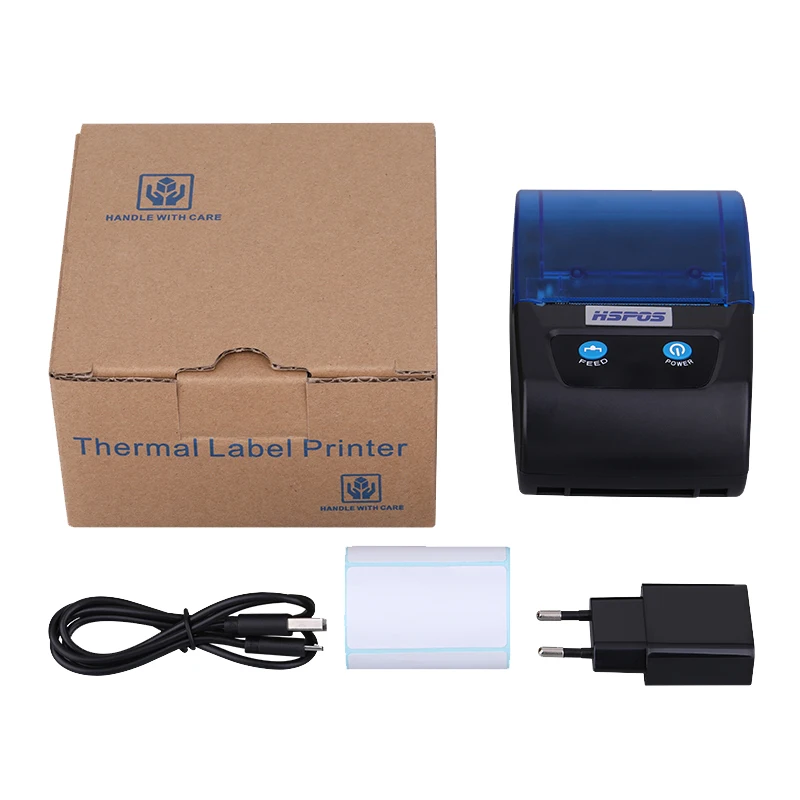 2 дюймовый мобильный чековый Термопринтер для этикеток HSPOS с аккумулятором