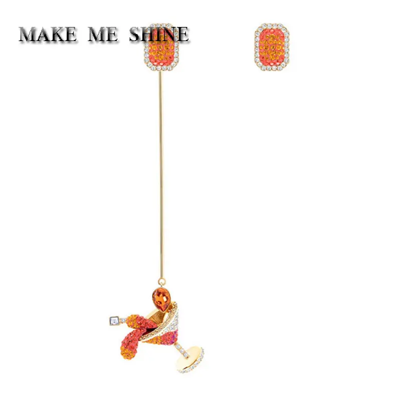 Высокое качество SWA обувь с украшением в виде кристаллов каблук элемент