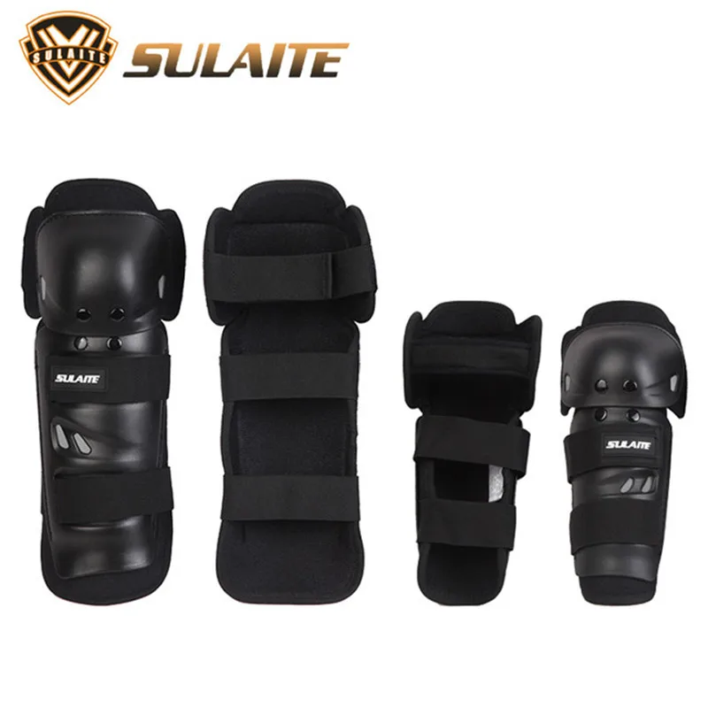 SULAITE 4 шт. Велоспорт катание мото защитный Шестерни наколенники налокотники