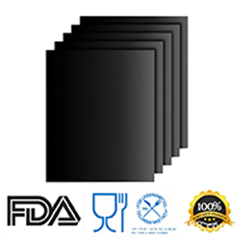 Новый Коврик для барбекю и гриля антипригарный лист термостойкий улицы