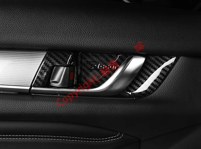

Carbon Fiber Style Interior Door Handle Cover Trim For Honda Accord MK10 2018 2019
