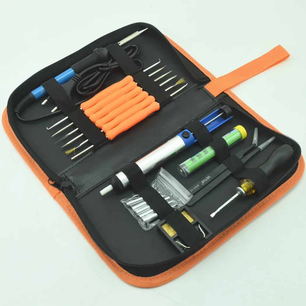 

Soldering iron tool bag Soldering iron set Oxford tool storage bag