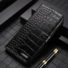 Genuine Leather Magnetic Phone Flip Case For iPhone 13 Pro Max 12 Mini 12 11 Pro Max X XS XR 6s 7 8 Plus SE 2020 Card Slot Cover