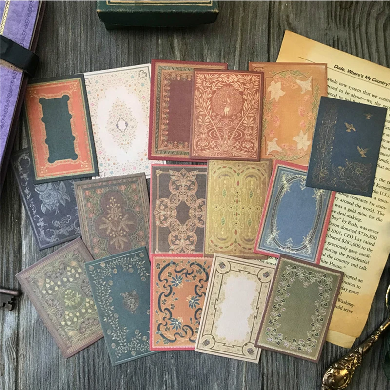 

Vintage Bohemian Style Cloth Pattern Material Paper DIY Scrapbooking Junk Journal Base Collage Decorative Paper