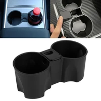 car center console cup holder insert detachable portable silicone cup inserts for teslamodel 3 y 2021 car interior accessories