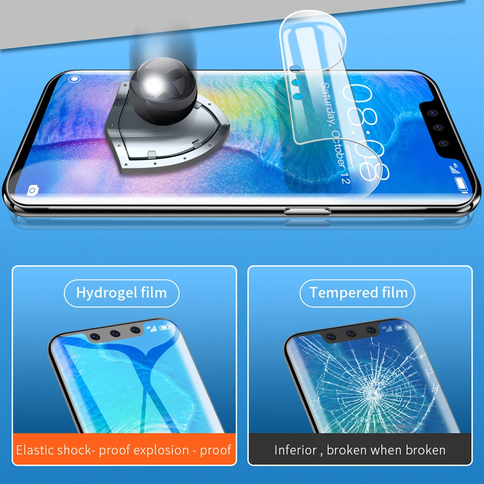 Гидрогелевая пленка для Huawei P20 P30 P40 Pro Lite Honor 8x 20i 20s v30 20 | Мобильные телефоны и