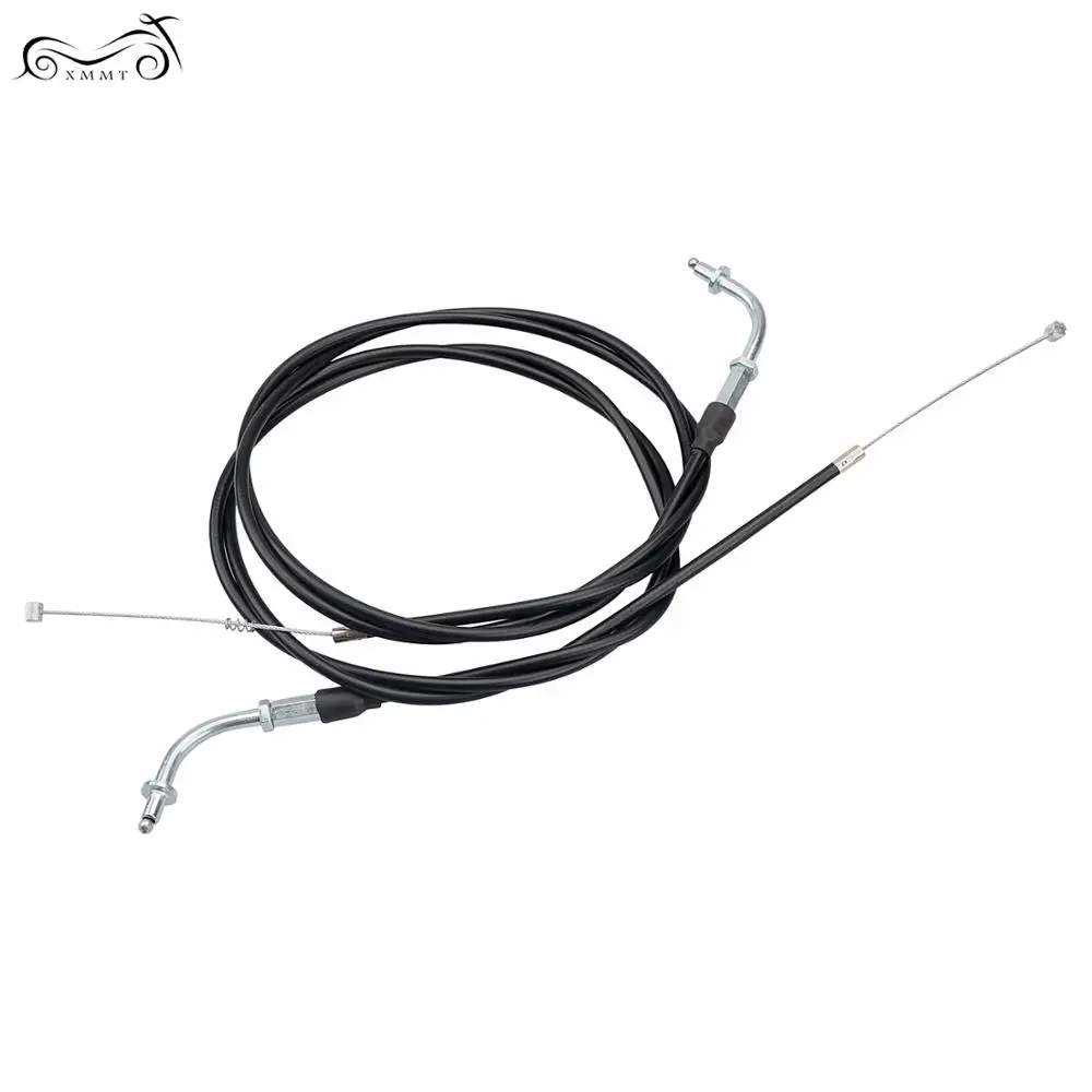 1 пара черный провод дроссельной заслонки 130 см для Harley Sportster XL1200C XL883C XL1200L XL883L Low
