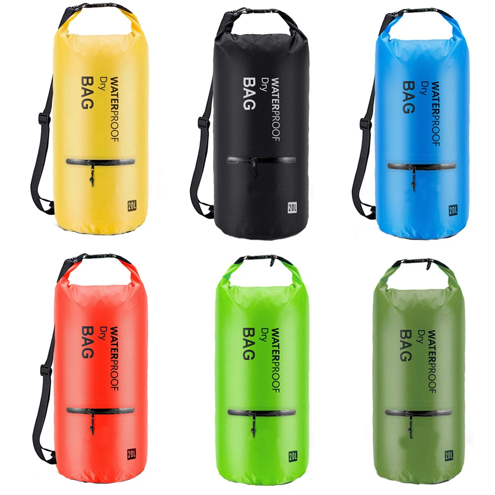 

40L 30L Waterproof Swimming Bag Storage Dry Sack Bag For Canoe Kayak Rafting Outdoor Sport Swimming Bags Travel Kit Backpack