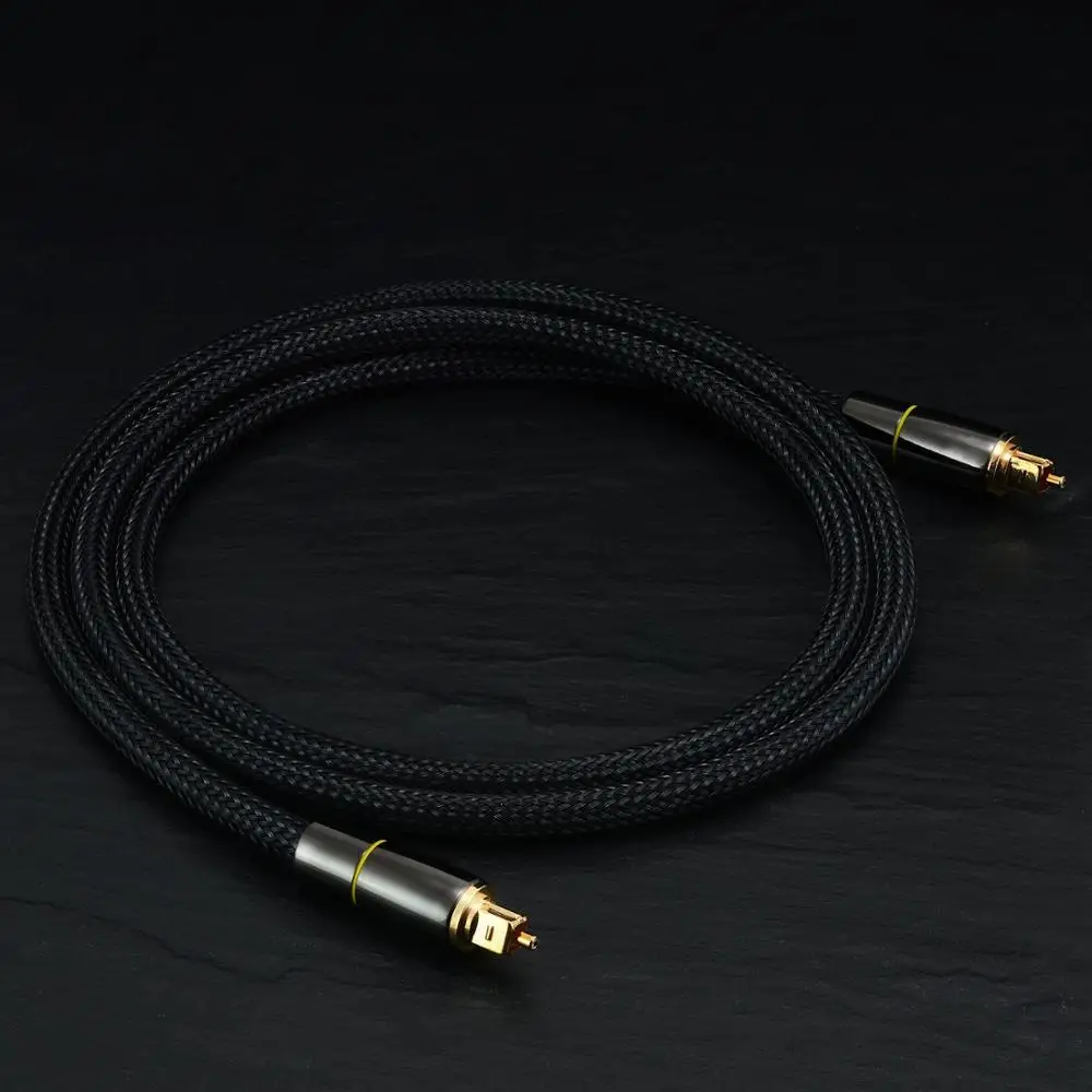 Цифровой оптоволоконный кабель Toslink HIFI 5 1 SPDIF м 2 8 10 для ТВ-приставки PS4 провод