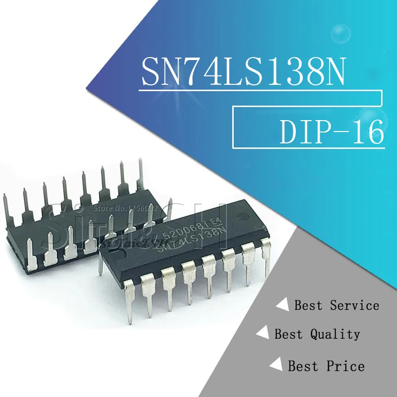 5 шт. SN74LS138N DIP 16 74LS138 DIP16 SN74LS138 74LS138N HD74LS138P|Интегральные схемы| |