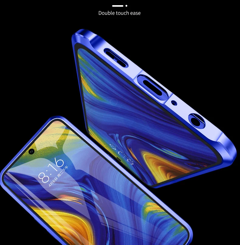 360 Полный Магнитный чехол для samsung Galaxy Note 10 Plus Pro Корпус защитный двухсторонний закаленное стекло Чехол samsung Note10 Pro