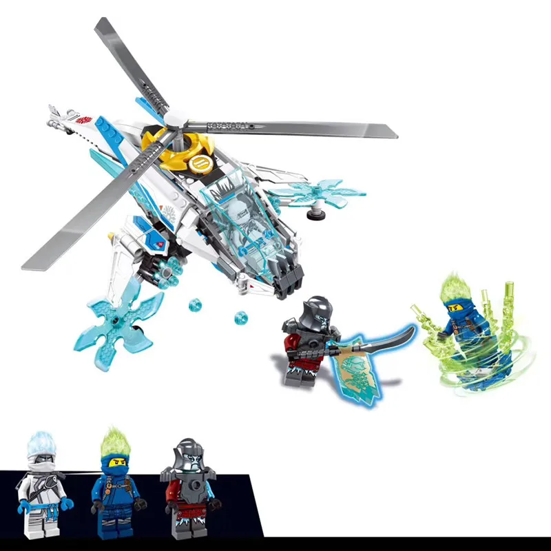 

2019 New Ninja Series Bricks Shuricopter Compatible Lepinedlys Ninjagoing 70673 Building Blocks Toys for Children Christmas Gift