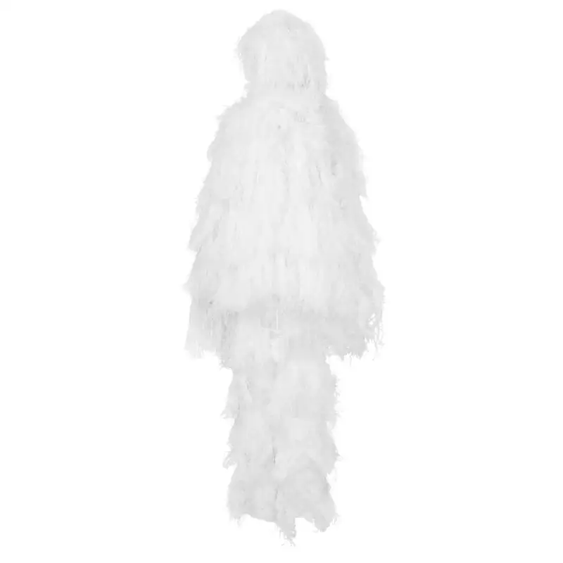 Пончо унисекс из волокна для охоты на открытом воздухе Камуфляжный зимний костюм